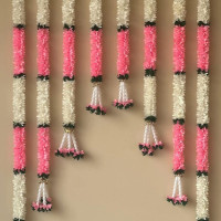 Set of 8 thin garlands 4 feet 1 pair 3 feet 1 pair 2 feet 1 pair 1.5 feet pair